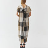 The Painted Grid Dress