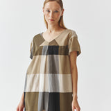 The Painted Grid Dress