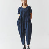 The Navy Cloud Jumpsuit