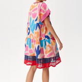 Play Print Drop Waist Dress
