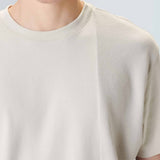 Mixed Sand Asymmetrical Tee