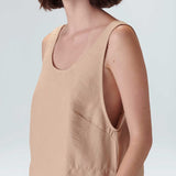 Sand Fluid Tank Top