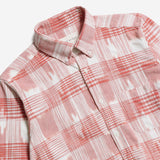 Chemise L/S en bois de cèdre Ikat