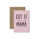 From My Mama! Mother's Day Card