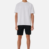 Nouveau short Cuba délavé - Noir