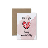 Love Is You! Valentine's Day Card - South of London