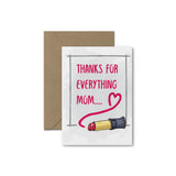 Thanks For Everything! Mother's Day Card - South of London