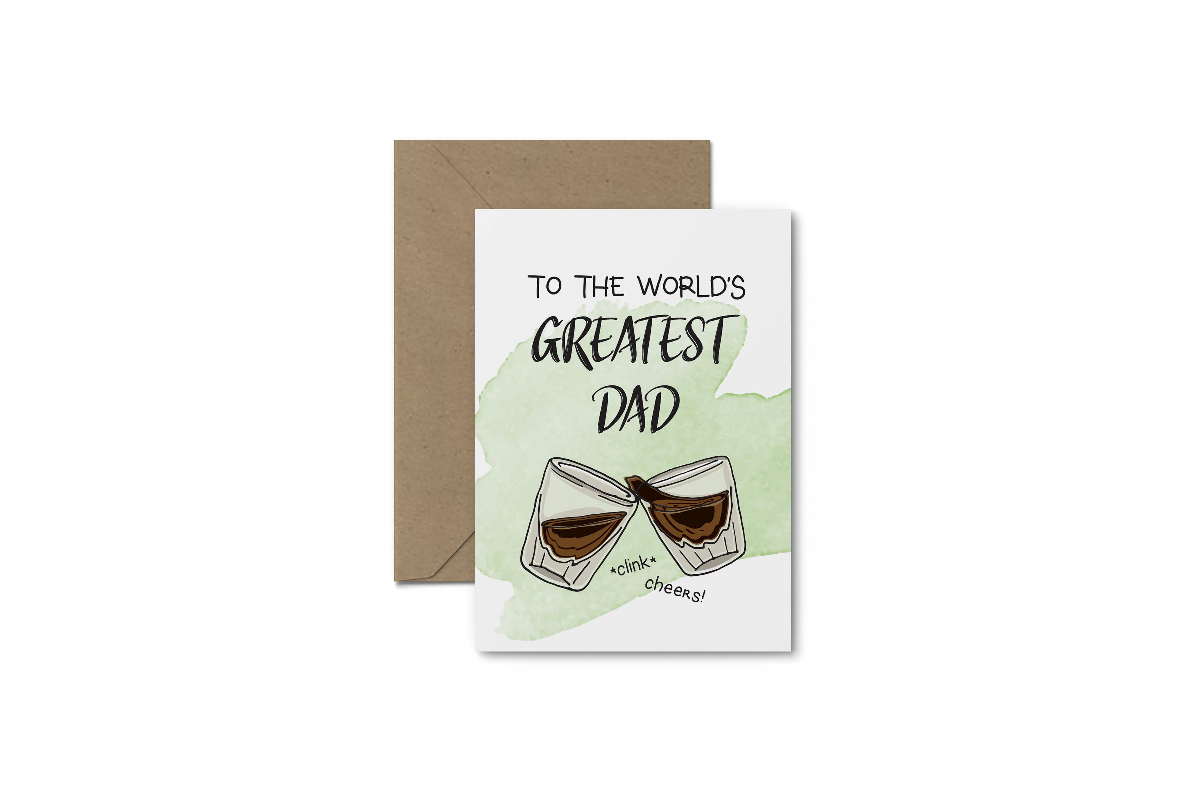 World's Greatest Dad! Father’s Day Card - South of London