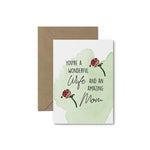 You're A Wonderful Wife! Mother's Day Card - South of London