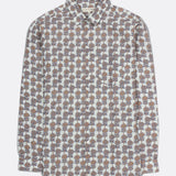 Flora Linen Classic Shirt - South of London