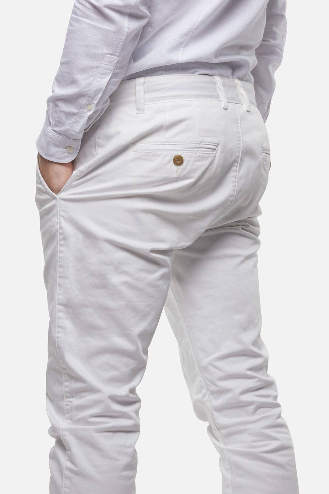 Antique White Regular Cuba Chino - South of London