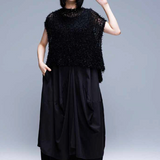 The Column Black Dress