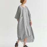 Tidefall Linen Dress