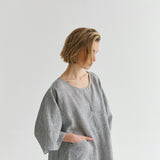 Tidefall Linen Dress