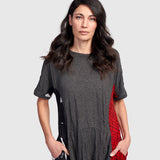 Alyssa Crinkle Cocoon Dress
