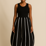 Architectural Piped Skirt