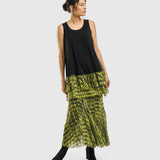 Falda con vuelo bohemio