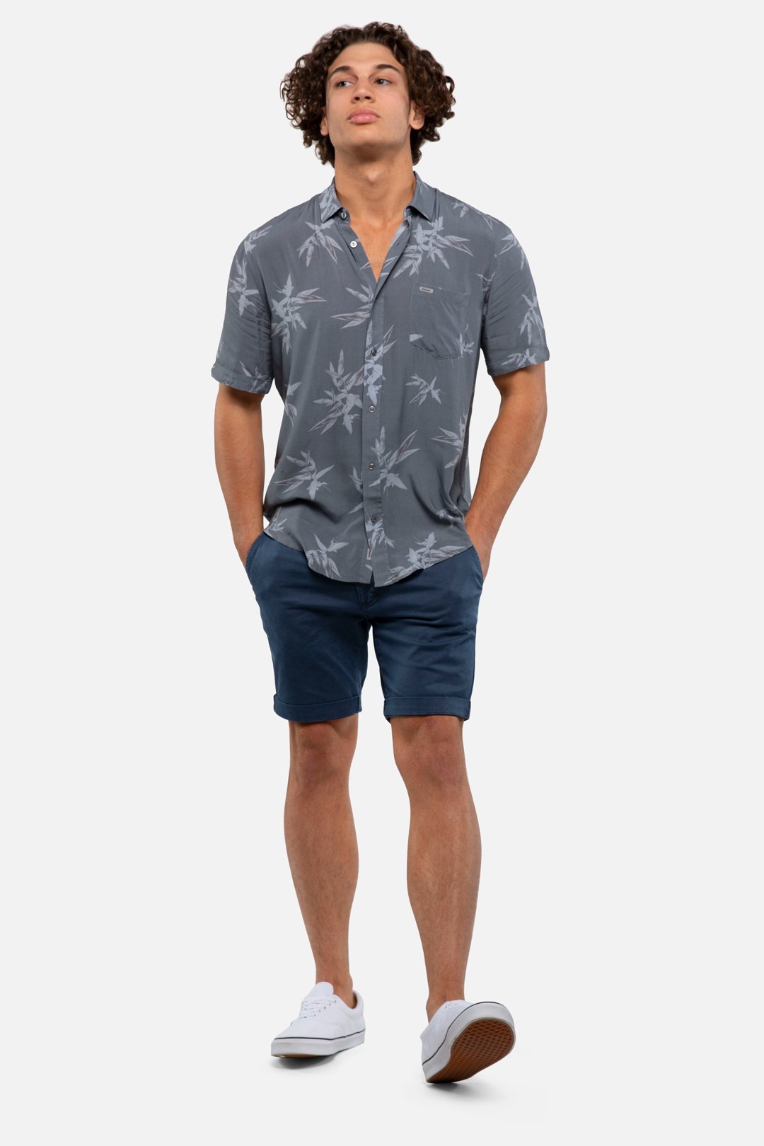 Washed Indigo Cuba Shorts - South of London