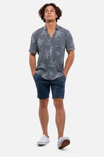 Washed Indigo Cuba Shorts - South of London