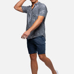 Washed Indigo Cuba Shorts - South of London