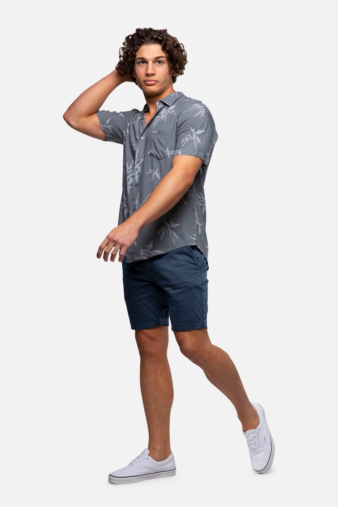 Washed Indigo Cuba Shorts - South of London