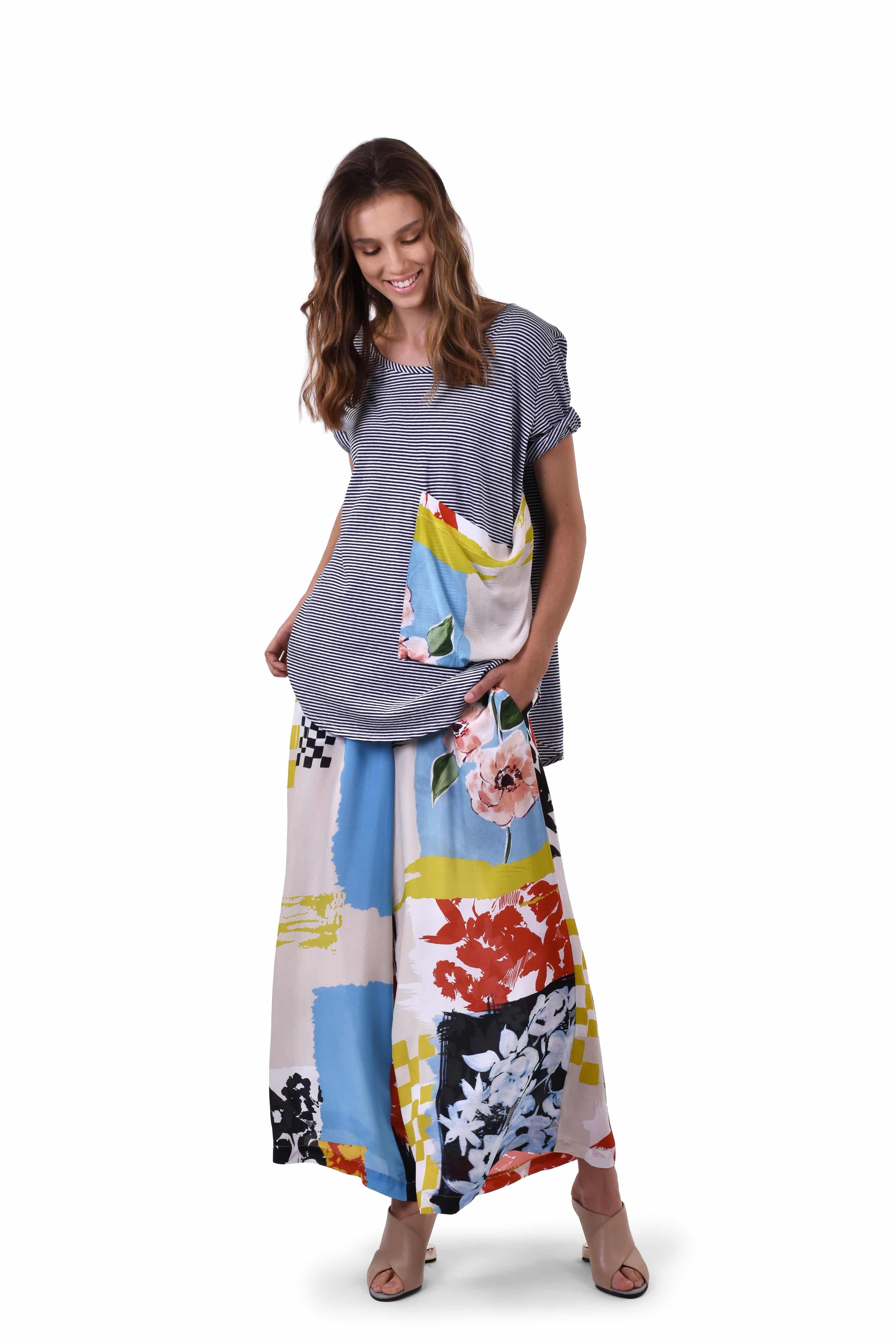 Art Line Wide Pants - South of London