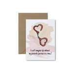 I Can't Imagine! Valentine's Day Card - South of London