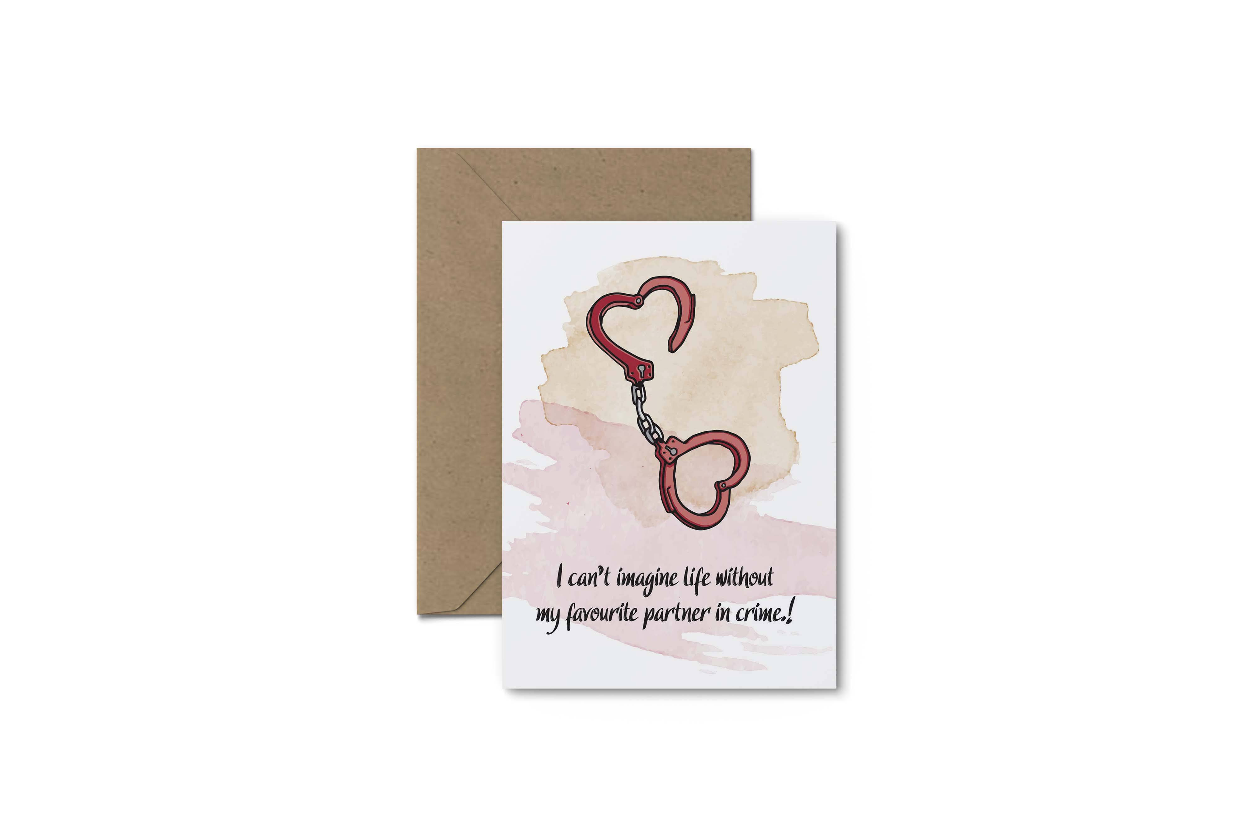 I Can't Imagine! Valentine's Day Card - South of London