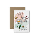 Oh Baby! Baby Shower Card - South of London