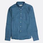 Chambray Mod L/S Shirt - South of London