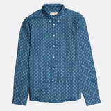 Chambray Mod L/S Shirt - South of London