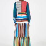 Thalita Stripe Maxi Dress - South of London