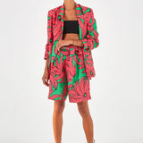 Banana Pitta Linen Shorts - South of London