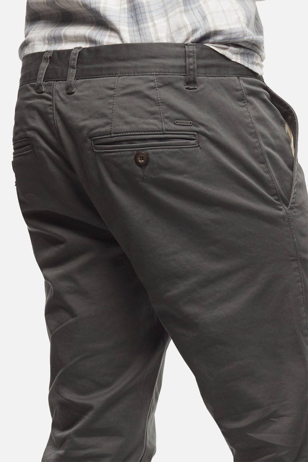 Dark Sage Regular Cuba Chinos - South of London