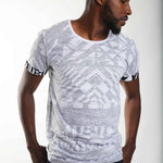 Monochrome Maze Tee - South of London