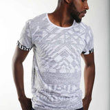 Monochrome Maze Tee - South of London